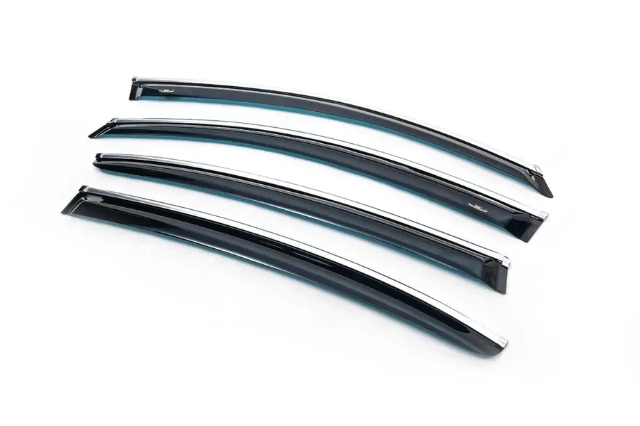 Opel Insignia 2017-2022 Deflectores de Ventana con Moldura Cromada SD (4 uds, HIC) Image
