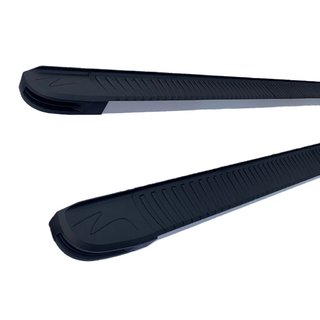 Estribos Laterales Maya V1 (2 uds., Aluminio) Hyundai H300, H1, Starex 2008-2020 foto 4