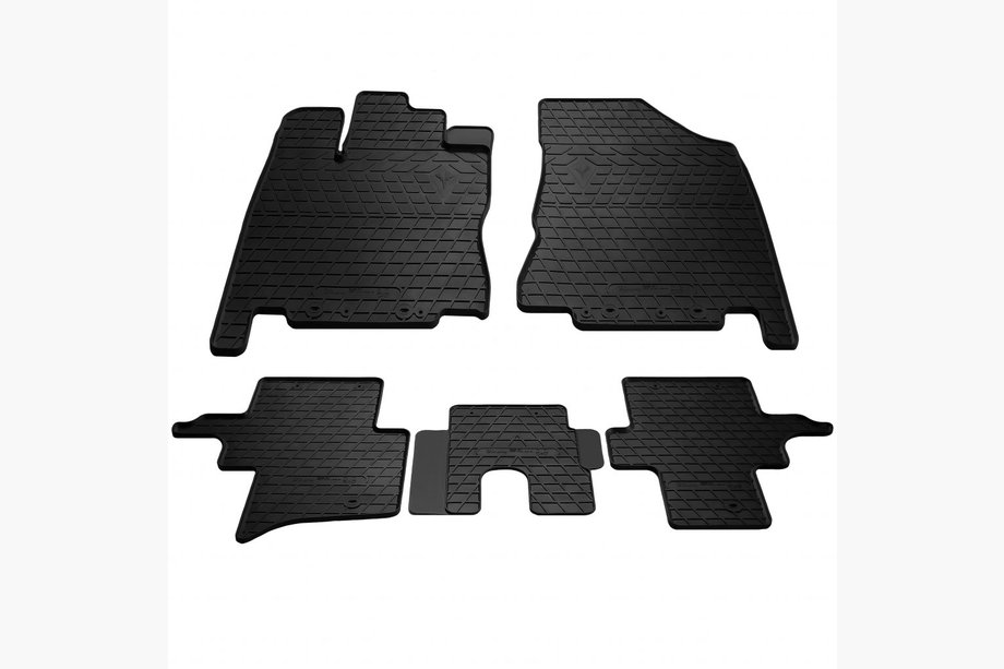 Infiniti JX 2012-2013 Alfombrillas de goma (4 uds, Stingray Premium) Image