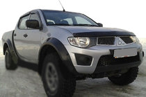 Mitsubishi L200 2006-2015 Deflector de capó (SIM) foto 1