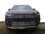 Mitsubishi Outlander 2006-2012 Deflector de capó corto 2009-2012 (SIM) foto 1