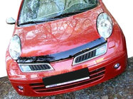 Nissan Micra K12 2003-2010 Deflector de capó (SIM) foto 1