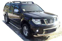 Nissan Pathfinder R51 2005-2014 Deflector de capó 2010-2014 (SIM) foto 1