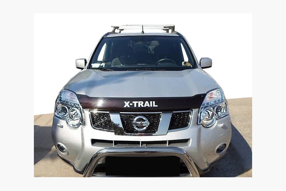 Nissan X-trail T31 2007-2014 Deflector de capó con logotipo (SIM) Image