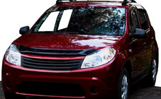 Renault Sandero 2007-2013 Deflector de capó (SIM) foto 1