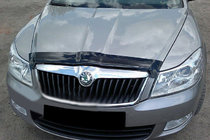 Skoda Octavia II A5 2010-2013 Deflector de capó 2004-2013 (SIM) foto 1