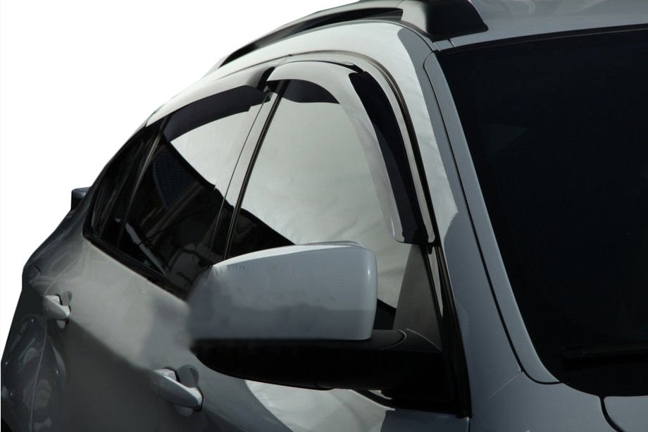 BMW X6 E71 2008–2014 Deflectores de Ventana (4 uds, SIM) Image