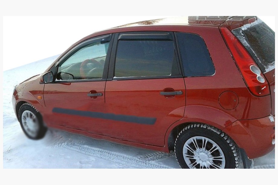 Ford Fiesta 2002-2008 Deflectores de Ventana (4 uds, SIM) Image