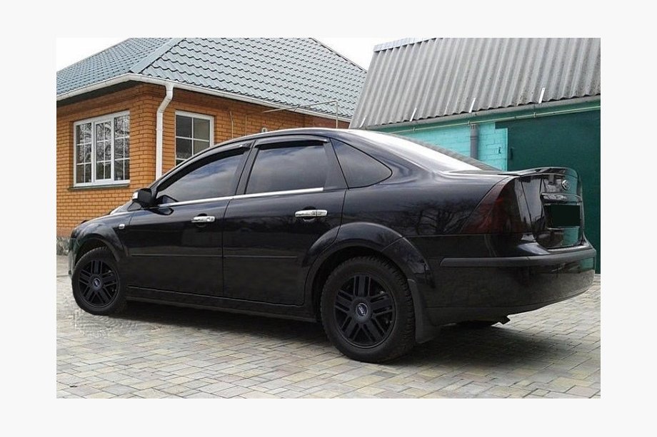 Ford Focus II 2005-2008 Deflectores de Ventana SD/HB (4 uds, SIM) Image