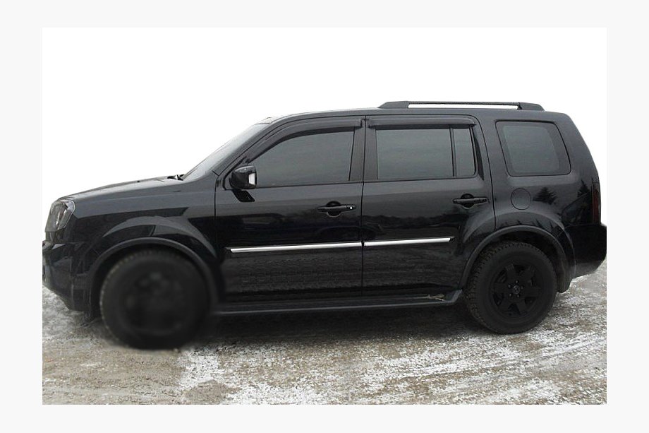 Honda Pilot 2008-2015 Deflectores de Ventana (4 uds, SIM) Image