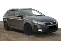 Kia Ceed 2007-2012 Deflectores de Ventana HB (4 uds, SIM) foto 1