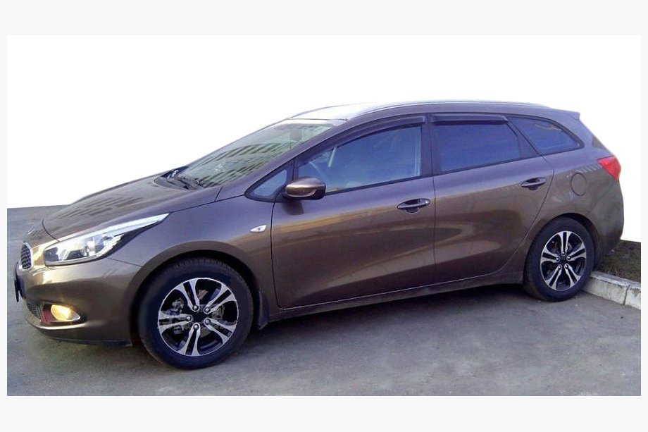 Kia Ceed 2012-2018 Deflectores de Ventana WG (4 uds, SIM) Image