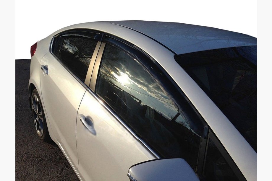 Kia Cerato 3 2013-2018 Deflectores de Ventana (4 uds, SIM) Image
