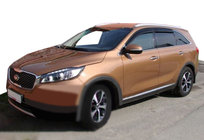 Kia Sorento III UM 2014-2020 Deflectores de Ventana (4 uds, SIM) foto 1