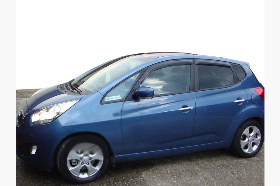 Kia Venga 2010-2019 Deflectores de Ventana HB (4 uds, SIM) Image
