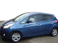Kia Venga 2010-2019 Deflectores de Ventana HB (4 uds, SIM) foto 1