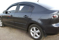 Mazda 3 2003-2009 Deflectores de Ventana SD (4 uds, SIM) foto 1