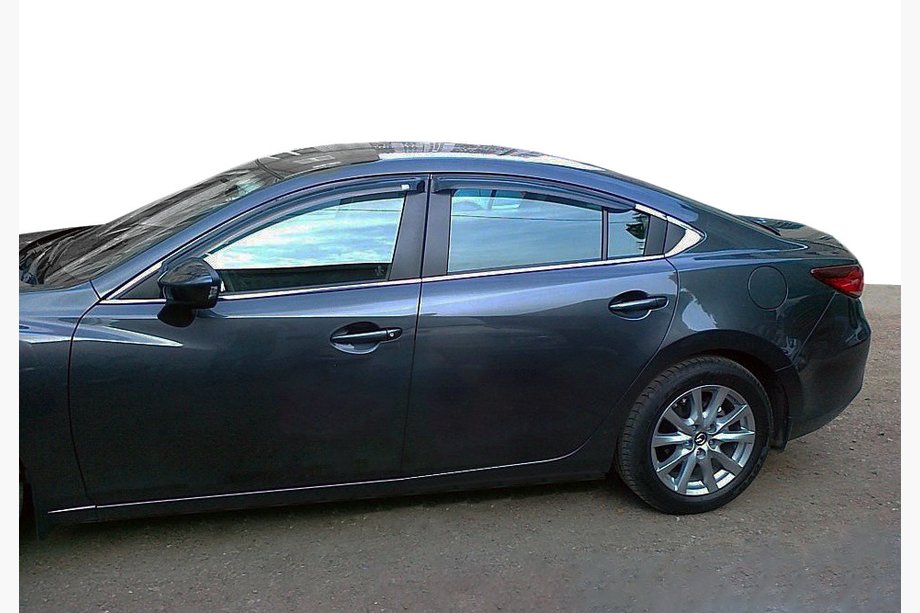 Mazda 6 2012-2024 Deflectores de Ventana SD (4 uds, SIM) Image