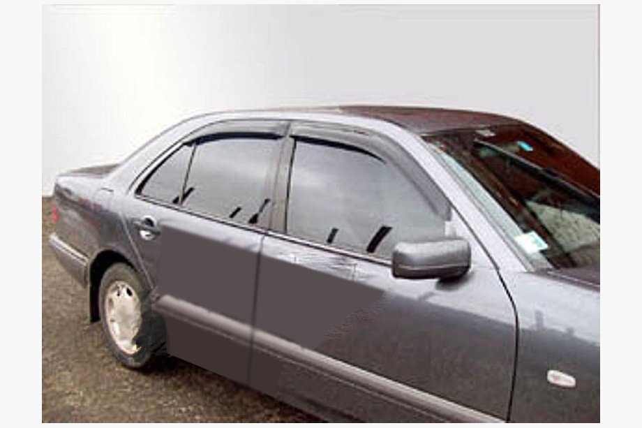 Mercedes E-class W210 1995-2002 Deflectores de Ventana SD (4 uds, SIM) Image