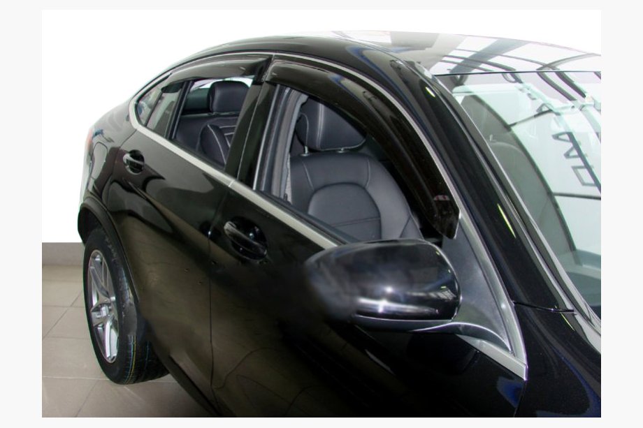 Mercedes GLC coupe C253 2016-2023 Deflectores de Ventana (4pcs, SIM) Image