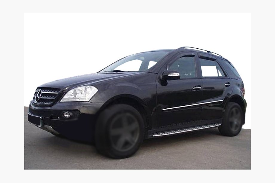 Mercedes ML W164 2005-2011 Deflectores de Ventana (4pcs, SIM) Image