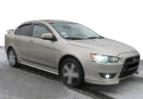 Mitsubishi Lancer X 2008- Deflectores de Ventana (4pcs, SIM) foto 1