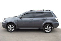 Mitsubishi Outlander 2001-2006 Deflectores de Ventana (4pcs, SIM) foto 1