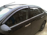 Nissan Almera N17 2012-2018 Deflectores de Ventana (4pcs, SIM) foto 1