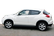 Nissan Juke 2010-2019 Deflectores de Ventana (4pcs, SIM) foto 1