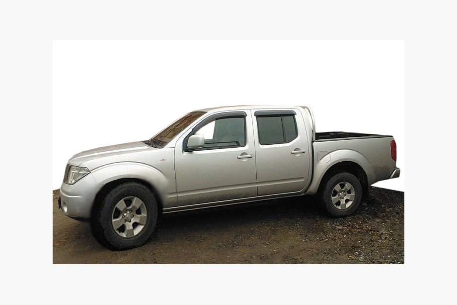 Nissan Navara 2006-2015 Deflectores de Ventana (4pcs, SIM) Image