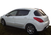 Peugeot 308 2007-2013 Deflectores de Ventana (4 uds, SIM) foto 1