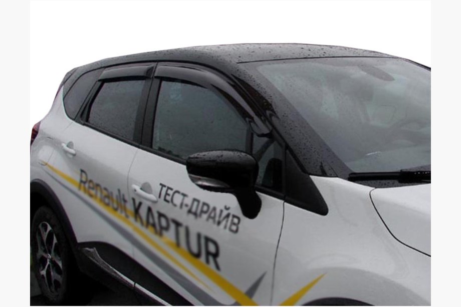Renault Captur 2013-2019 Deflectores de Ventana (4 uds, SIM) Image