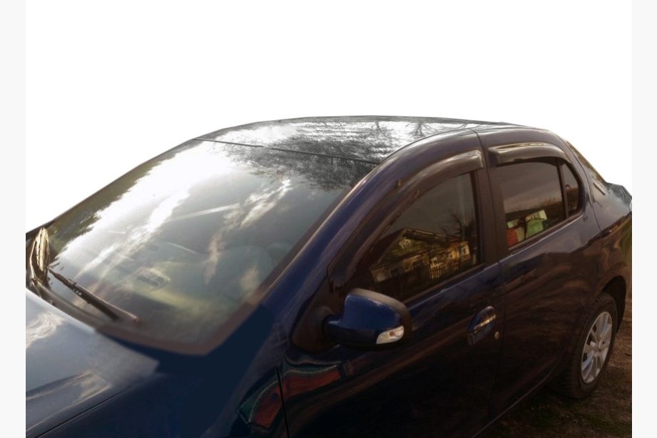 Renault Logan II 2013-2022 Deflectores de Ventana SD (4 uds, SIM) Image