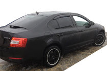 Skoda Octavia III A7 2013-2019 Deflectores de Ventana LiftBack (4 uds, SIM) foto 1