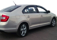 Skoda Rapid 2012-2019 Deflectores de Ventana SD (4 uds, SIM) foto 1
