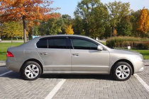 Skoda Superb 2009-2015 Deflectores de Ventana SD (4 uds, SIM) foto 1