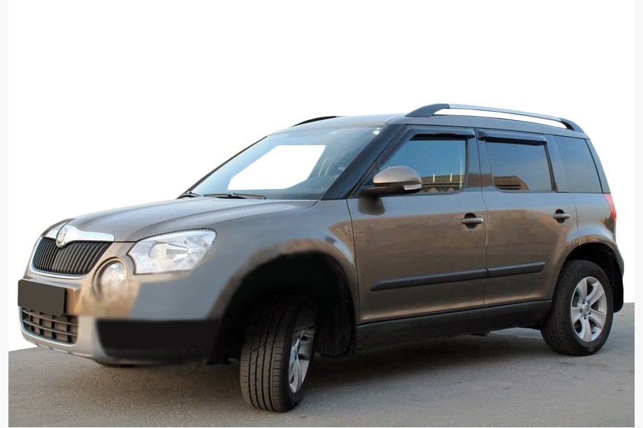 Skoda Yeti 2009-2017 Deflectores de Ventana (4 uds, SIM) Image