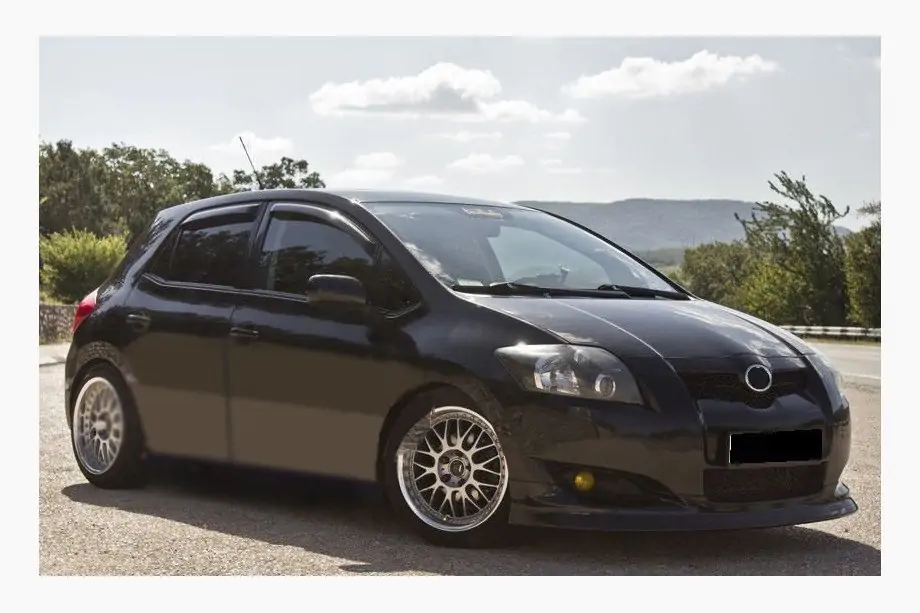 Toyota Auris 2007-2012 Deflectores de Ventana (4 uds, SIM) Image