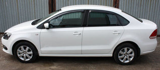 Volkswagen Polo 2010-2017 Deflectores de Ventana SD (4 uds, SIM) foto 1
