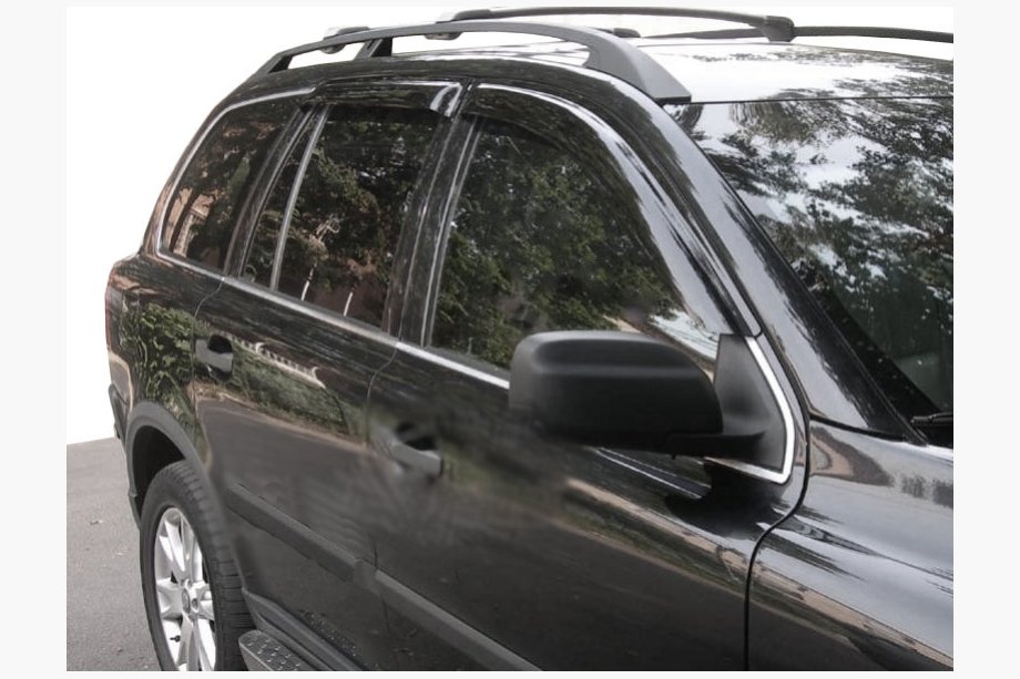 Volvo XC90 2002-2014 Deflectores de Ventana (4 uds, SIM) Image