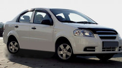 Chevrolet Aveo T250 2005-2011 Deflector de capó SD (SIM) foto 1