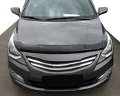 Hyundai Accent 2011-2017 Deflector de capó 2014-2017 (SIM) foto 1