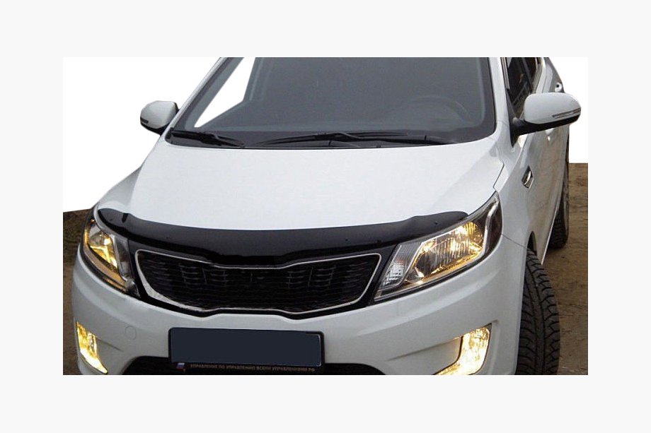 Kia Rio 2012-2017 Deflector de capó SD / HB (SIM) Image