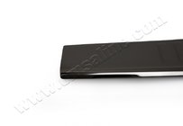 Nissan Qashqai 2007-2010 Protector de Parachoques Trasero Cromo Negro (Acero Inoxidable) foto 1