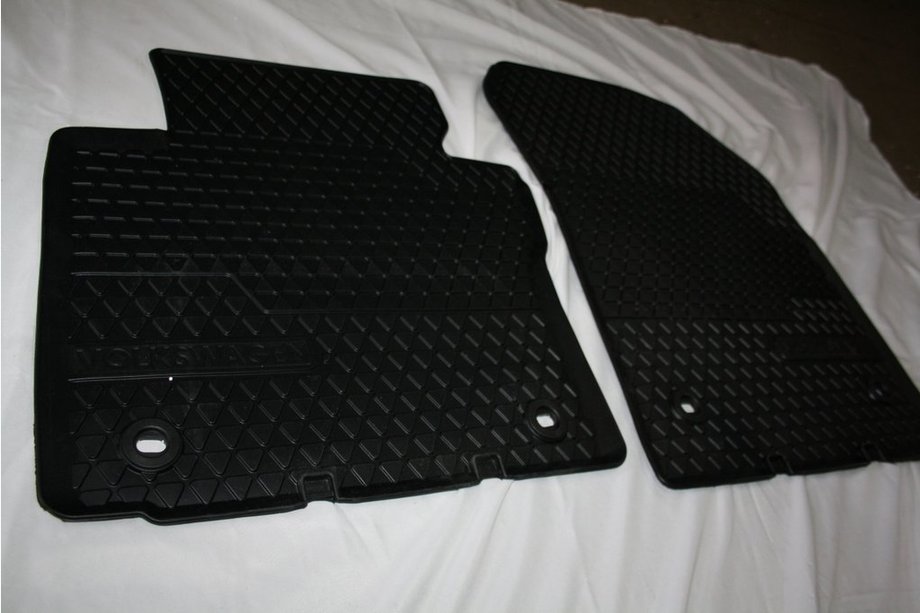 Volkswagen Caddy 2010-2015 Alfombrillas de goma (2 uds., Original) Image
