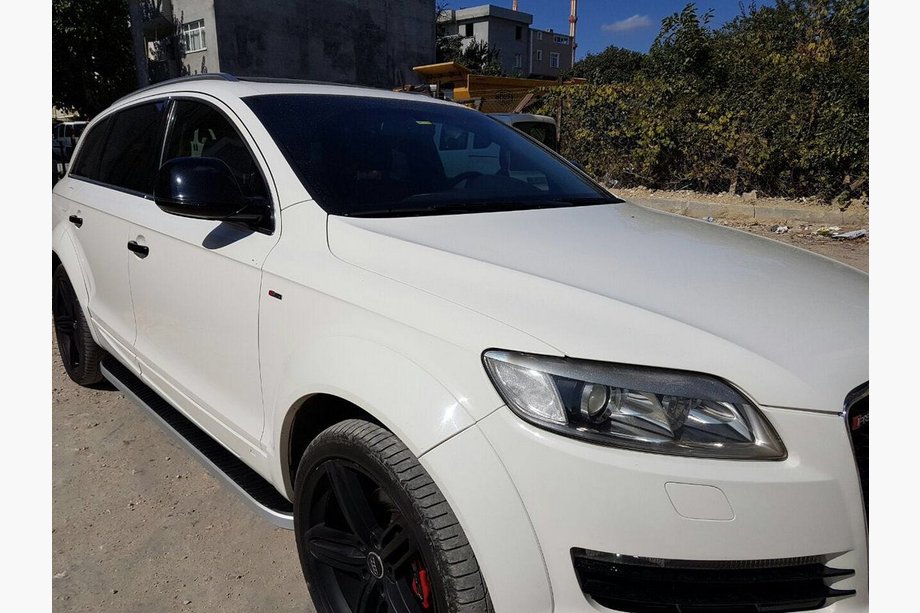 Audi Q7 2005-2015 Estribos Laterales Tayga (2 uds., Aluminio) Image