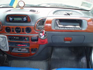 Mercedes Sprinter W901/902/903/904/905 1995–2006 (cdi, 2000-2006) Molduras de salpicadero (Vip-Hartman) Azul foto 1