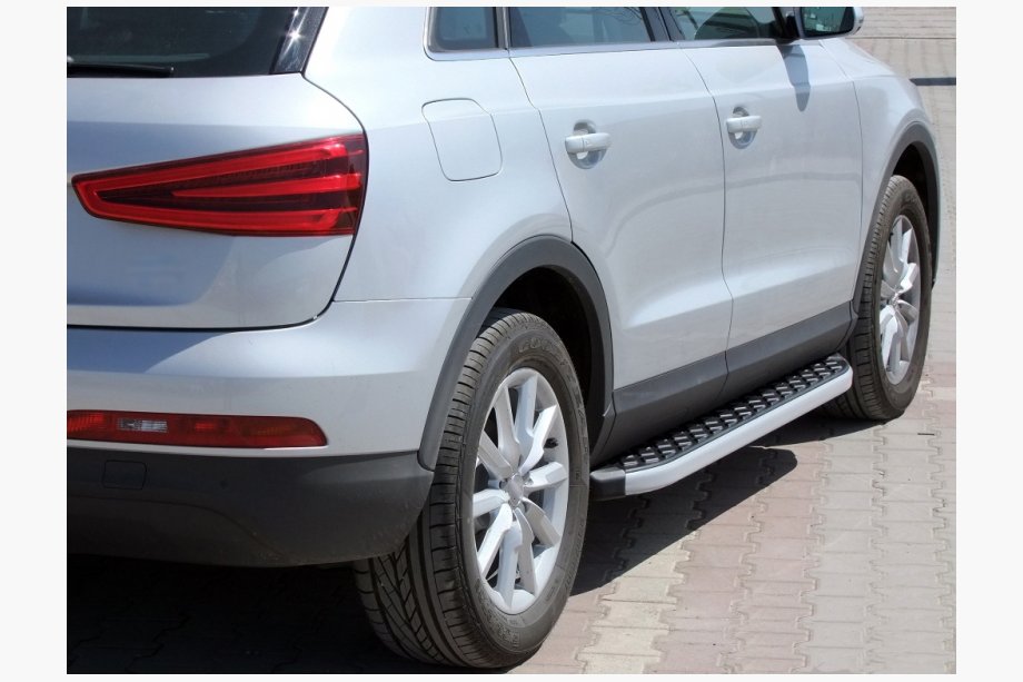 Audi Q7 2005-2015 Estribos Laterales BlackLine (2 uds, Aluminio) Image