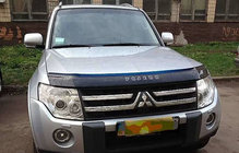 Mitsubishi Pajero Wagon IV 2006-2021 Deflector de capó (VIP) foto 1