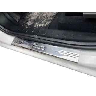 Protector de umbral 500L (Carmos, 4 uds, acero inoxidable)